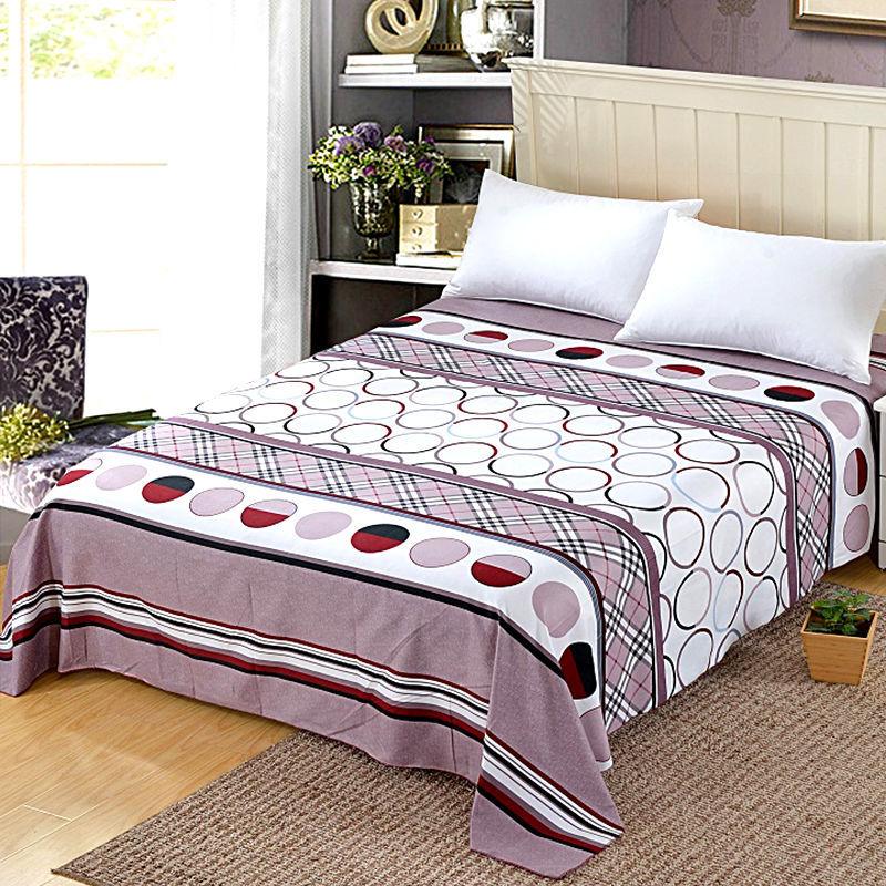 Skin-friendly Sheets Single-piece Multi-specification Four-season Sheets Bedding Sanded Sheets