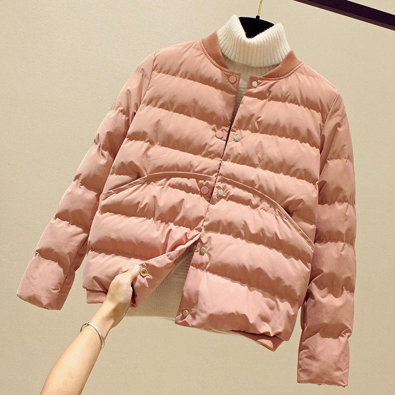 Women's Cotton-padded Jacket Autumn and Winter Korean Style Loose Wild Short Down Jacket Women