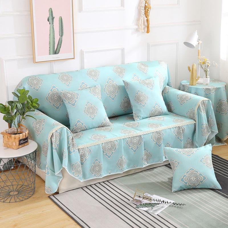 European Style Sofa Cover Slipcover with Skirt New Jacquard Armchair Couch Covers for Living Room