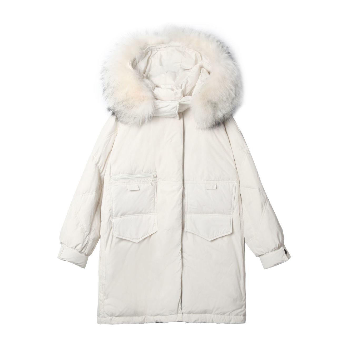 Women's Padded Jacket Mid-length Loose Large Size A-line Version Cotton-padded Jacket