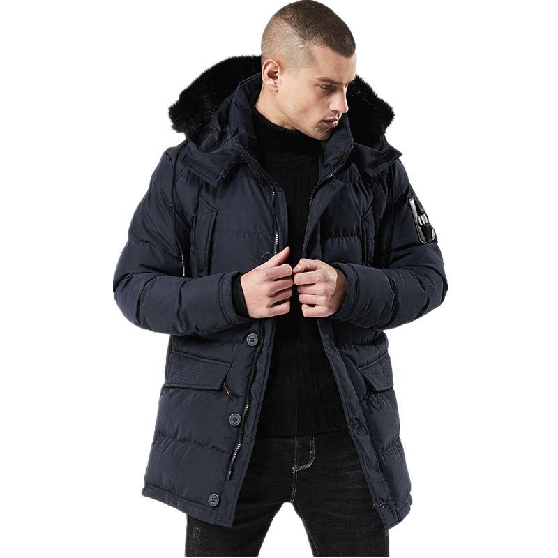 Fashion Trend Loose Handsome Padded Jacket Winter Thick Warm Tough Guy Cotton Top