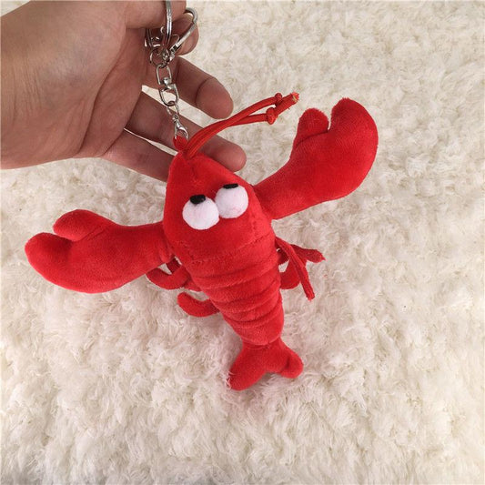 Cute Lobster Crab Plush Doll Pendant Soft Plush Little Toy Lovely Funny Creative Kids Birthday Gifts