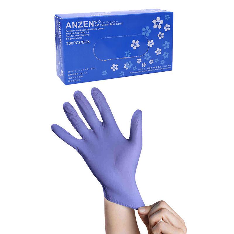 100PCS Resistance Nitrile Disposable Medical Testing Household Cleaning Gloves Anti-Static Gloves