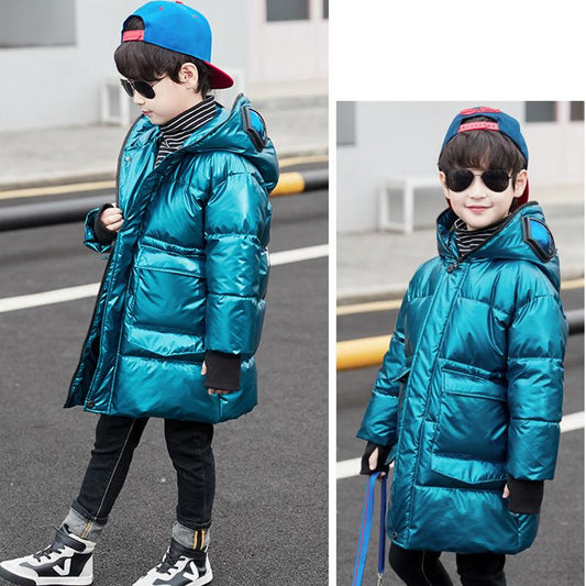 Fashion Padded Boy's Cotton-padded Jacket Children's Down Padded Jacket Big Children's Padded Jacket