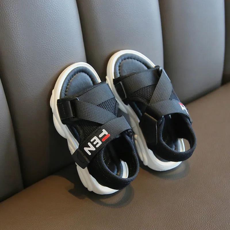 Kids Sandals Girls and Boys Summer Sandals Soft Sole Flat Casual Sandals Anti-slip Outdoor Beach Light Sandals