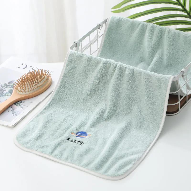 Bathroom Accessories Cartoon Pattern 2Pcs Towels Soft Cotton Towel for Face Washing Water Absorption Household Towels