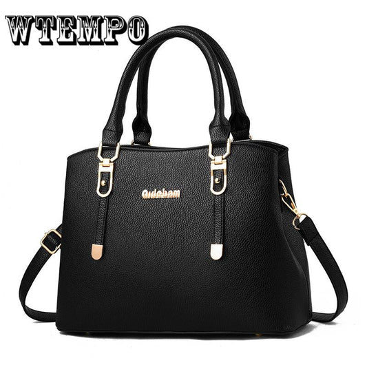 Handbags Fashion PU Tote Women Leather Handbag Messenger Shoulder Bags