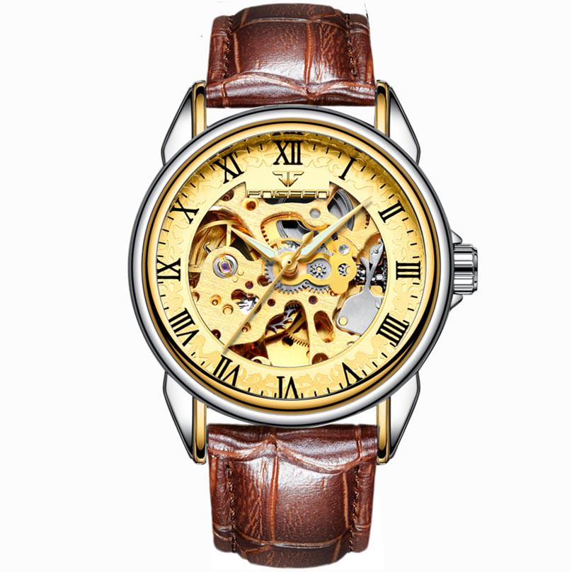 Top Brand Luxury Men Mechanical Watches Famous Design Automatic Watch Fashion Male Clock