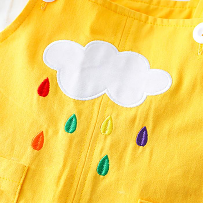 Boys' Summer Suit and Air  Children's Clothing Summer Baby One Year Old Children's Clothing Boys' Summer Short Sleeve Suit