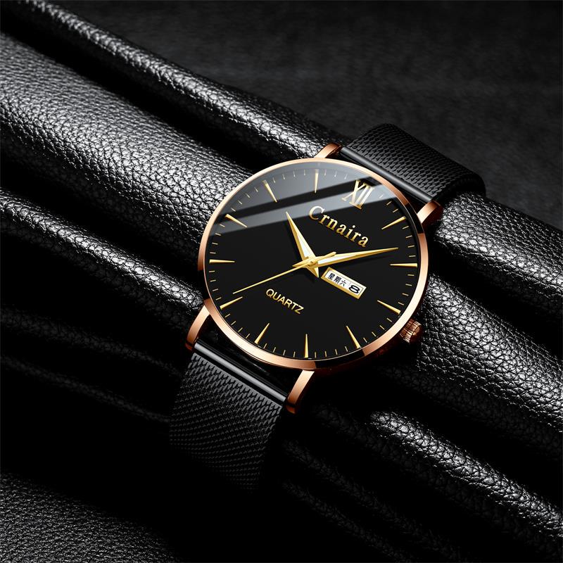 Top Brand Luxury Mens Watches Waterproof Business Watches Man Quartz Wrist Watch Male Clock