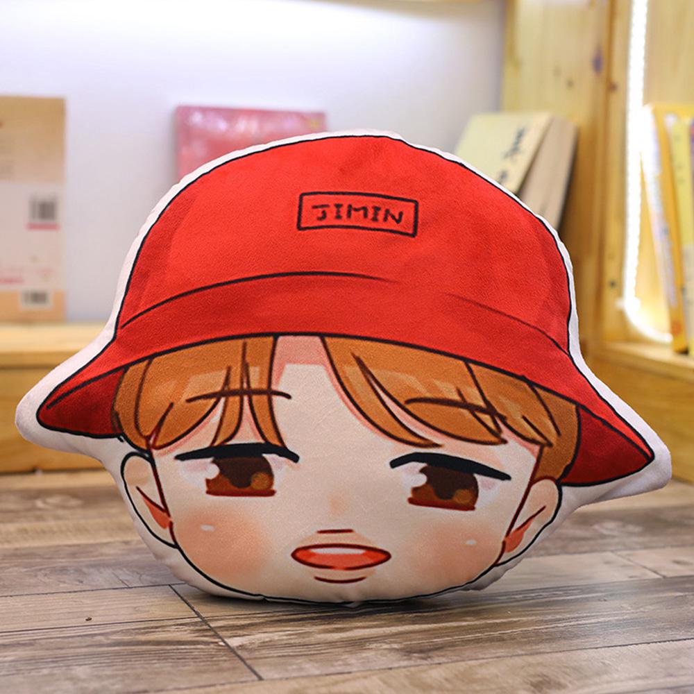 Bangtan Boys Pillow BTS K-Pop Pillowcase Furniture Decoration Face Yourself Cushion Pillow Throw