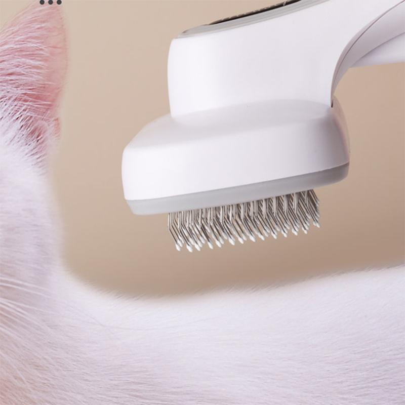 Pet Dog Comb Long Hair Dog Cat Grooming Comb Teddy Golden Retriever Husky Dog Matted Hair Remover Comb Large Dog Combing  Medium Pin Massabe Comb