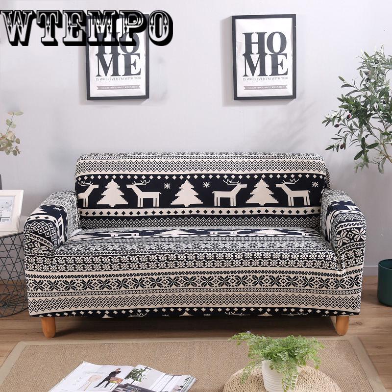 Elastic Sofa Protector Cover for Living Room Sofa  Sectional Sofa cover 1/2/3/4 Seater