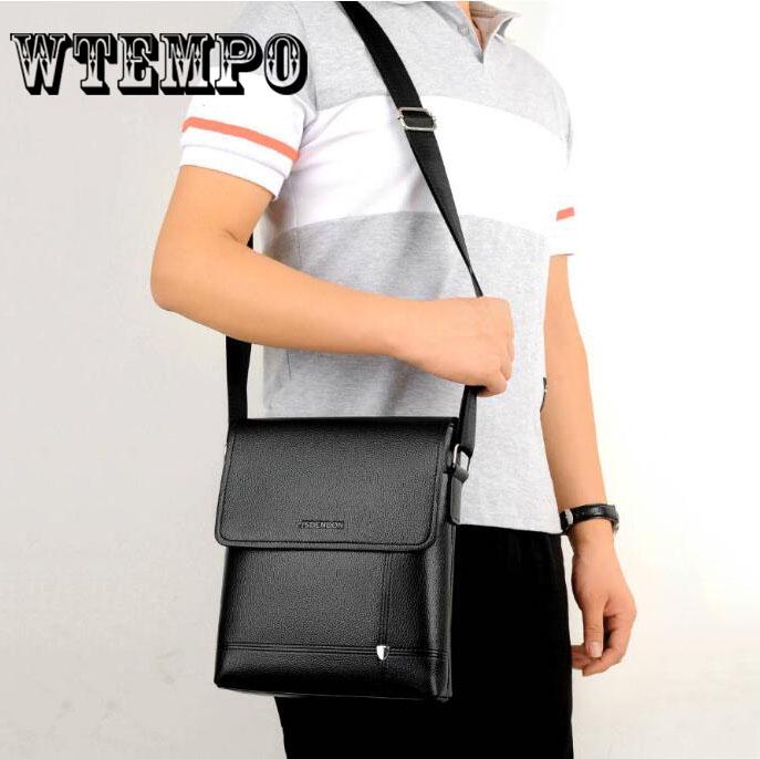 Bag Shoulder Bag Fashion Fashion Men Leather Crossbody Bag Business Handbgs Messenger Handbag