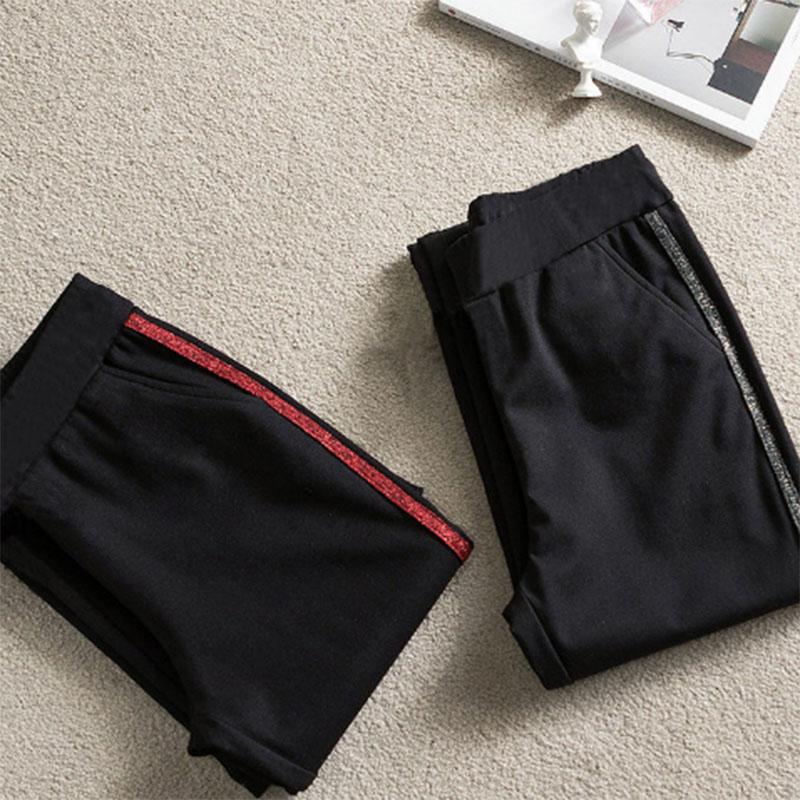 Sports Micro Flared Pants Women Loose All-match High Waist Bottoming Casual Pants Autumn and Winter Wide Leg Ladies Trousers