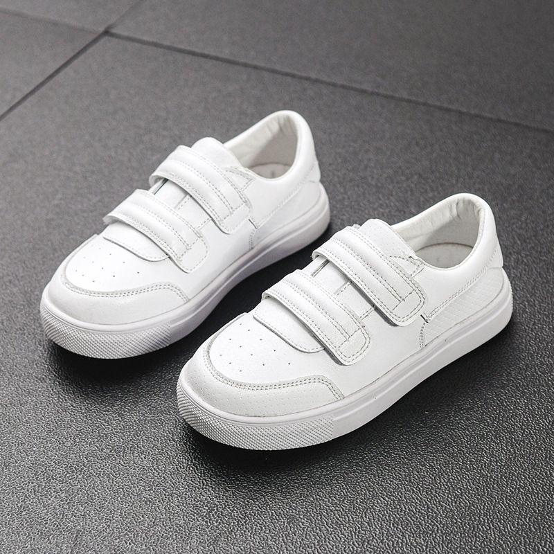 2020 Spring 1-3-6-Year-Old Children's Shoes Boys Sports Shoes Girls Leisure Shoes Soft Bottom White Shoes Tide