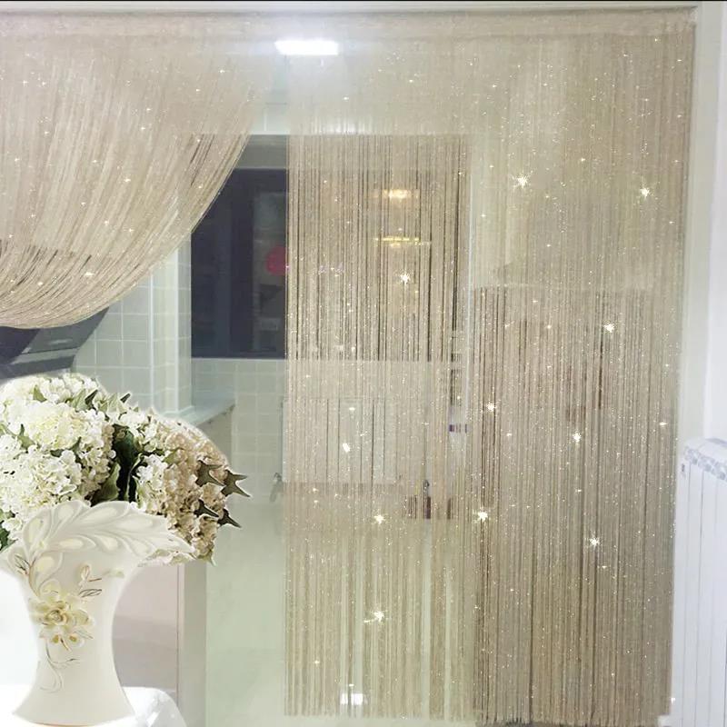 Line Curtain Door Curtain Porch Partition Curtain Wedding Decoration Background Curtain