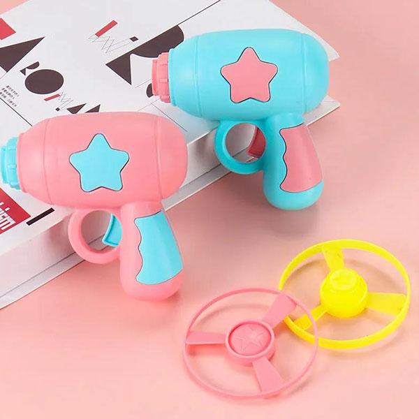 Flying Glowing Children's Toys Outdoor Casual Frisbee Boys and Girls Puzzle Parent-Child Interactive Game Toy Pistol