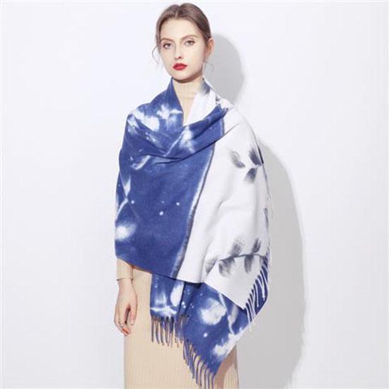 Women Cashmere Scarf Elegant Pashmina Shawls and Wraps Female Foulard Hijab Wool Scarves Ladies