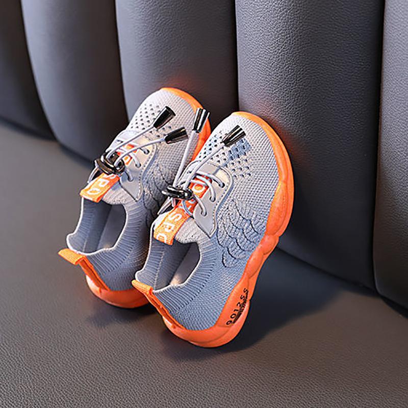 Children's Shoes, Boys' Sports Shoes Spring Children's Mesh Breathable Children's Shoes Boys' Running Shoes Double Mesh Shoes