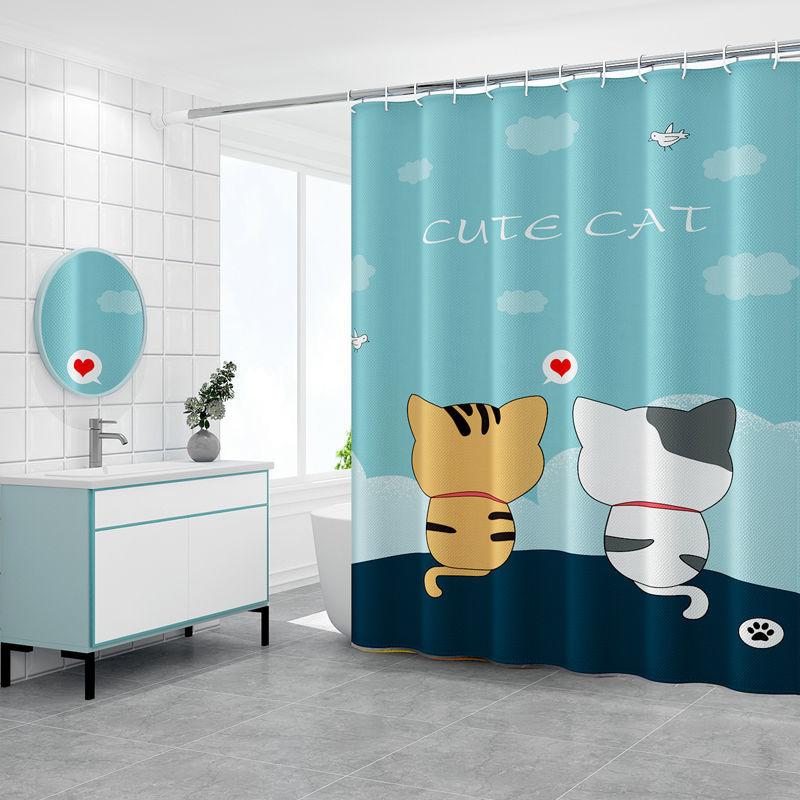 Hygienic Partition Curtain Waterproof and Mildew Proof Shower Curtain Hook Shower Curtain