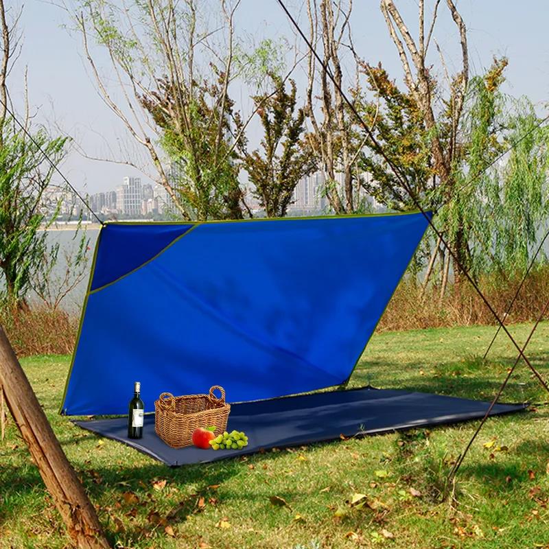 Outdoor Travel Camping Moisture-proof Mat Lawn Mat Mini Folding Waterproof Ground Cloth Portable Pocket Beach Picnic Mat