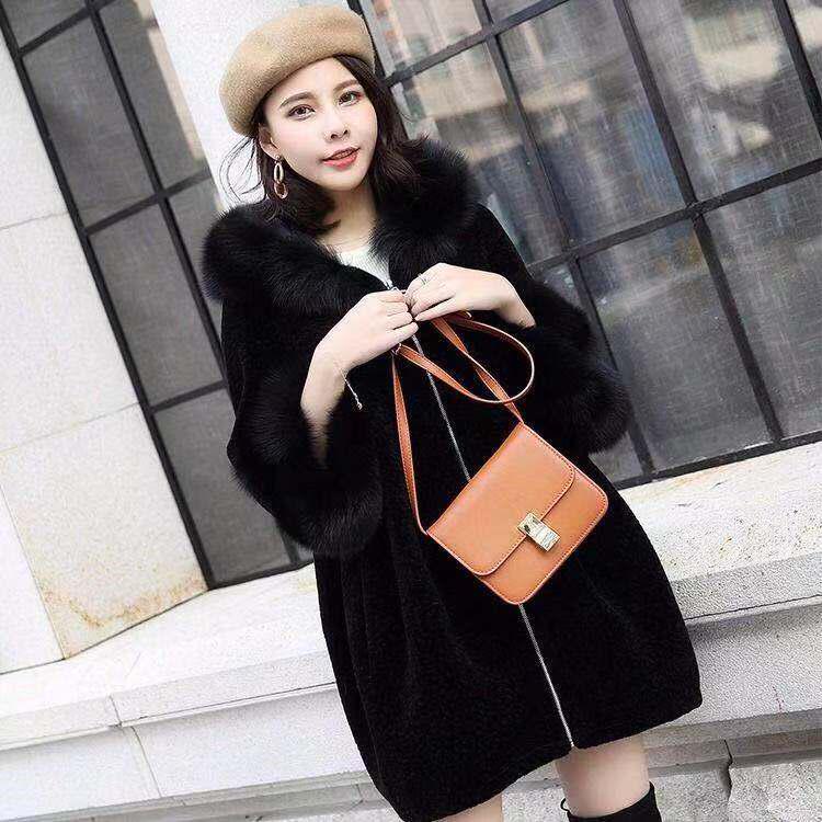 Winter Fashion Imitation Velvet Fur Coat Long Fur Coat Female Loose Thick Warm Mink Fur Teddy Coat