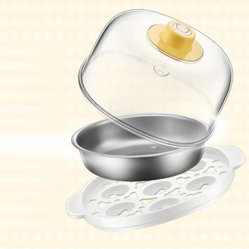 Egg Steamer Automatic Power-off Egg Steamer Egg Cooker Timing Household Multifunctional Low-power Breakfast Machine