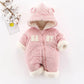 Baby Winter One-piece Clothes Winter Thickened Newborn Baby Holding Clothes Infant Autumn Winter Suit Outdoor Clothes