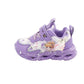 Girls' Shoes Light Up Winter Plush Girls' Sports Shoes Middle and Small Children's Little Girls' Princess Shoes