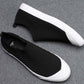 Plus Size 38-44 Summer Men Black Knitting Sneakers Comfortable Running Basketball Shoes Breathable Shockproof Non-slip Lazy Shoes