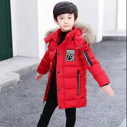 Fashion Boys Winter Jackets Children's Wear Jackets Children's Coats Baby Boy Clothes Cotton Coats