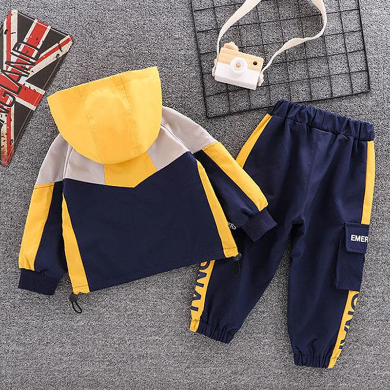 Children's Clothing Boy Suit 2021 Spring and Autumn Children's Jacket Little Boy Two-piece Suit