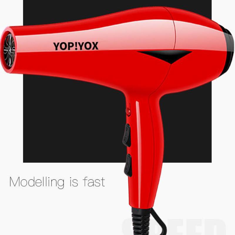 1500W Commercial Hair Dryer Set 6-step Temperature Adjustment Hot/cold Hair Dryer Blu-ray Hair Care Tools