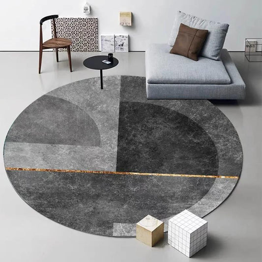 Round Carpet Simple Mattress Computer Chair Hanging Room Carpet Household Room Dressing Table Floor Mat Can Be Washed