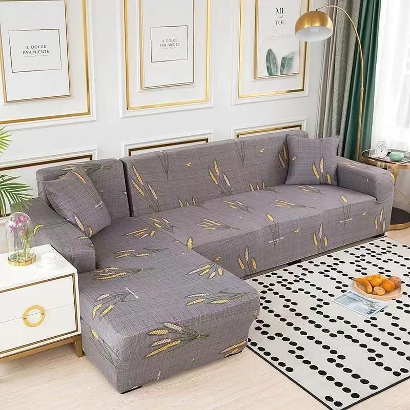 1/2/3/4 Seaters High Elastic Four Seasons Universal Dust Protective Cover All-Inclusive Universal Cover Sofa Cover