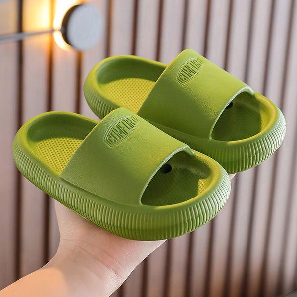 WTEMPO Unisex Slippers Baby Thick Bottom Soft Like Bread Lightweight  Non-slip Beach Bedroom Home Bathroom