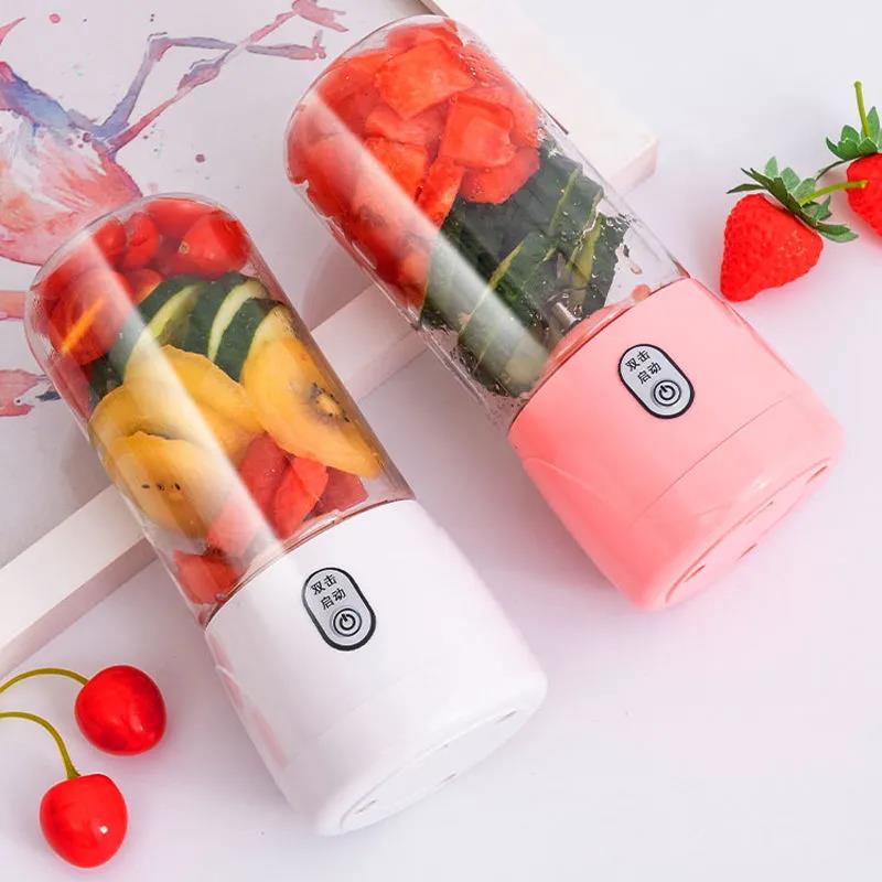 6 Cutter Mini Portable Juicers USB Electric Mixer Fruit Smoothie Blender for Machine Food Processor Maker Juice Extractor