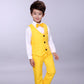 Boys Dress Vest Suit Black Host Children's Suit Elementary School Chorus Costumes