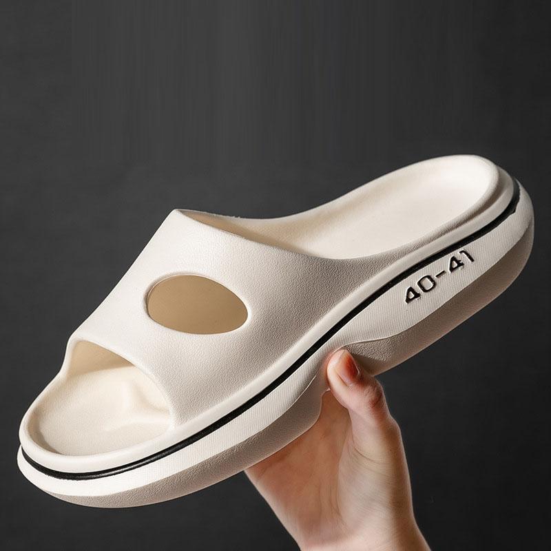 EVA Slippers Women Line Soft and Light Trend Outdoor Beach Slippers Home Bathroom Anti-slip Earthquake Couple Slippers