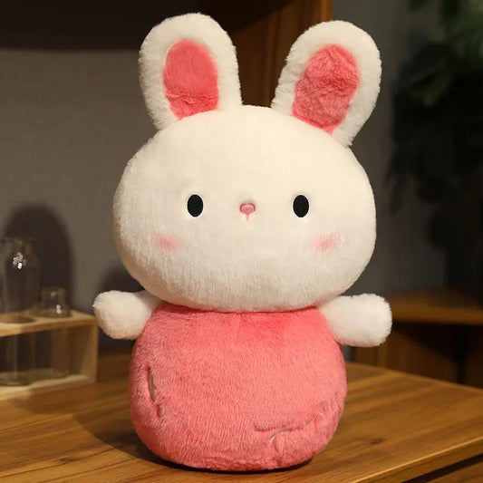 Children's Plush Toys Lovely Multicolor Rabbit Plush Doll Cute Rabbit Doll Pillow Soft Sleeping Plush Toys for Children