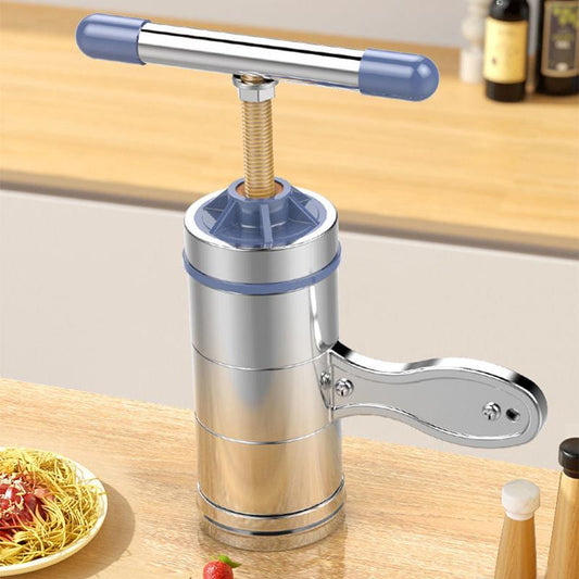 Manual Noodle Maker Household Stainless Steel Noodle Pressing Machine Multi-function Hand Noodle Squeezing