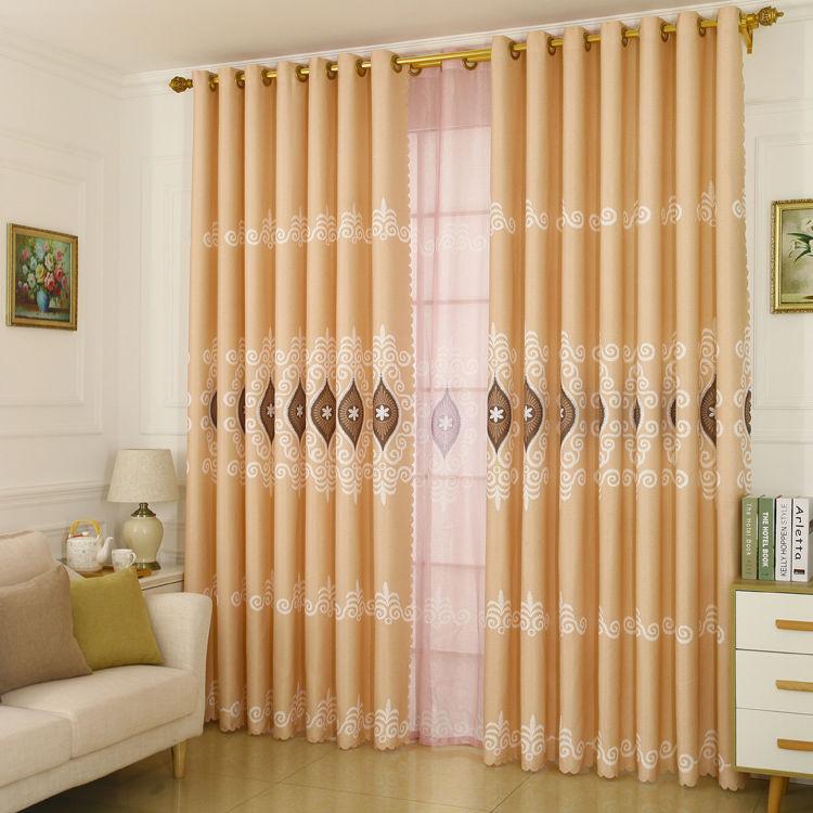 1/2pcs Modern Blackout Curtains for Living Room Window Curtains for Bedroom Curtains Fabrics Ready Made Finished Drapes Blinds Tend