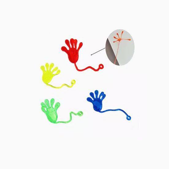 Elastic Stretch Sticky Palm Decompression Sticky Wall Palm Toy Creative Tricky Squeeze Toy Children's Small Toy