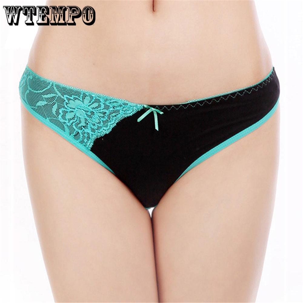 6 Pcs/lot Women Cotton Brief Underwear Striped Plus size Panties Breathable Ladies Girl's