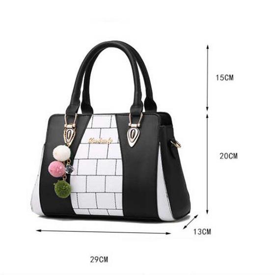 European and American style Shoulder Handbag Trendy wild Woman bag Patent leather bag Big capacity