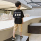 Boys' Summer Shorts Children's Shorts Outer Overalls Big Children's Five-point Pants Thin Pants