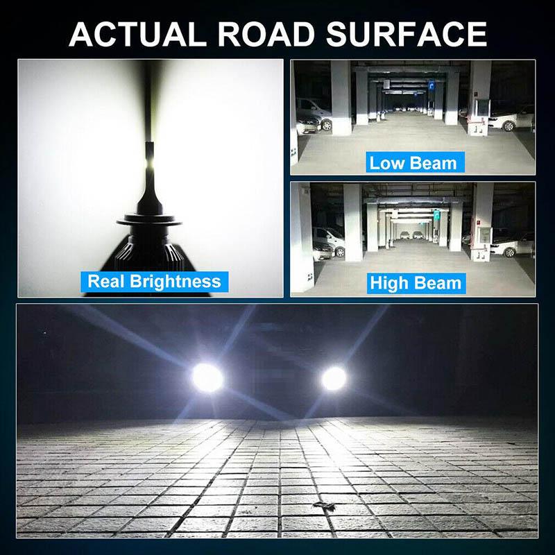 Automotive LED Headlights 500W/360w H1 H7 H11 9005 9012 High-brightness Far and Near Spotlight Bulb Headlight H4 White Light 12V24V 50000LM/36000LM