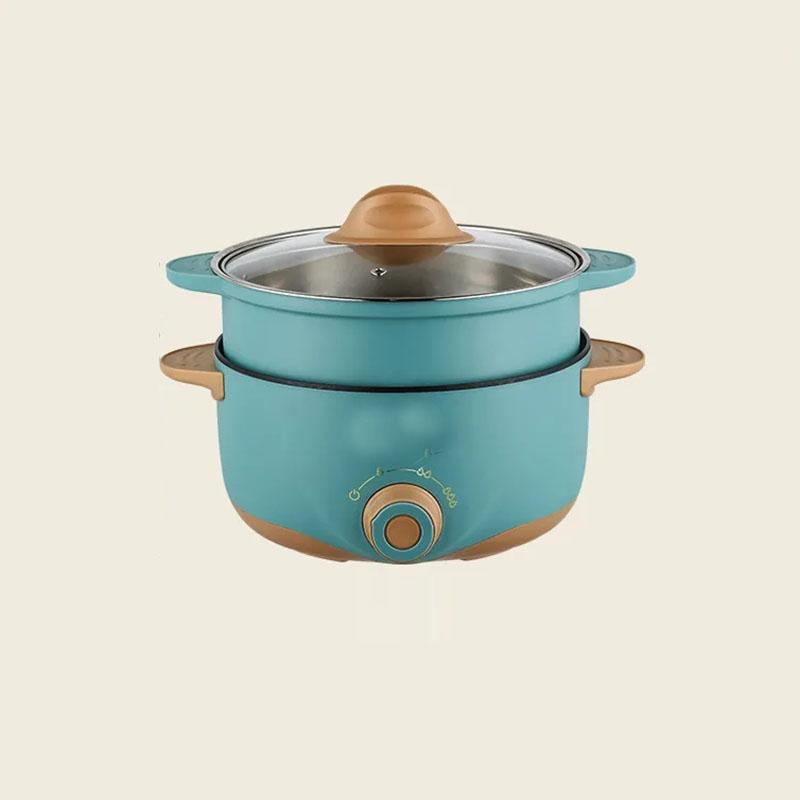 Electric Cooker Multifunctional Non-stick Cooker Household Electric Frying Pan Student Electric Skillet Dormitory Noodle Cooking Electric Pan