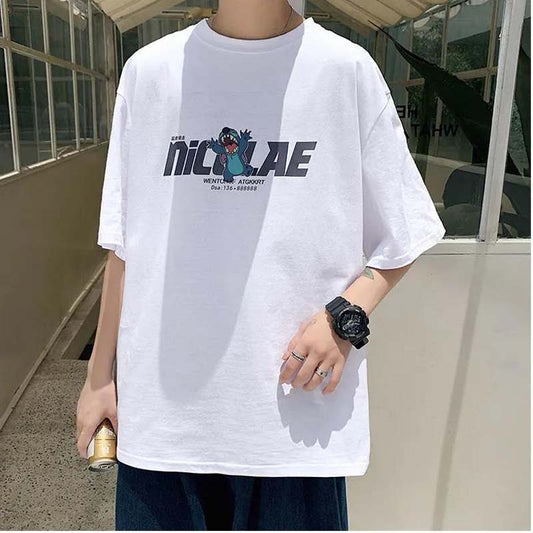 Basic Short-sleeved T-shirt Men's Summer Half-sleeved T-shirt